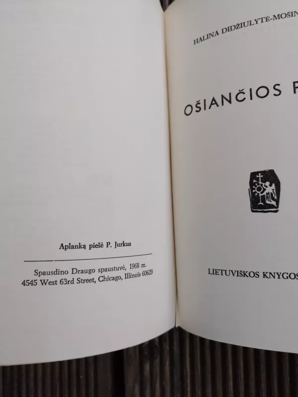 Ošiančios pušys - Halina Didžiulytė - Mošinskienė, knyga 4