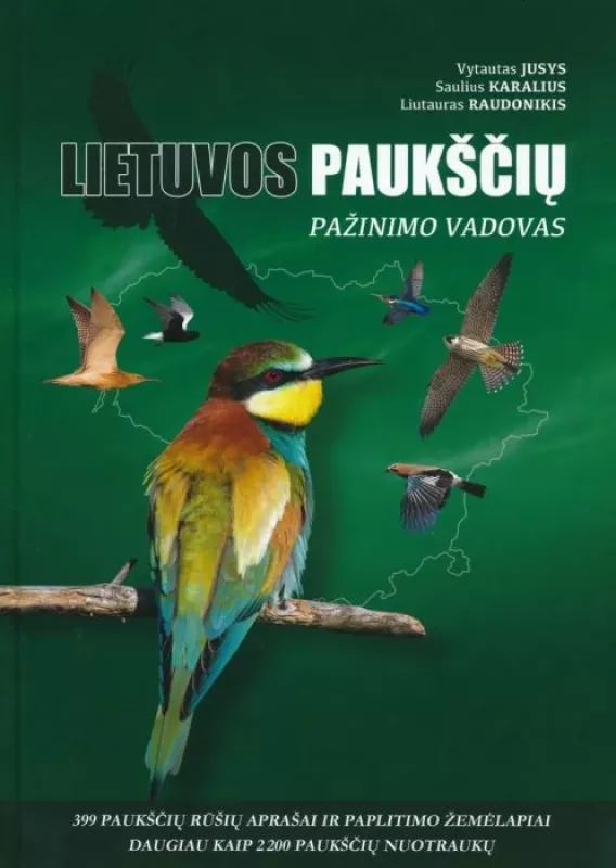 "Lietuvos paukščių pažinimo vadovas" - Vytautas Jusys, knyga 2