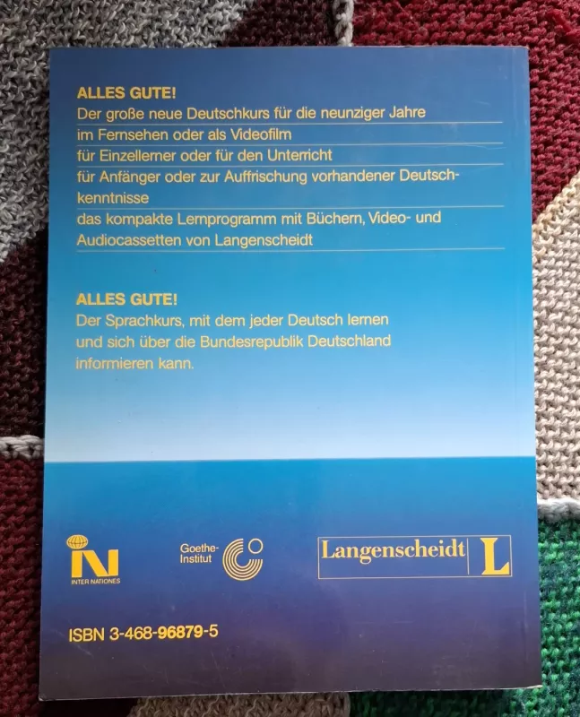 Alles gute! Ein deutscher Fernsehsprachkurs - Ralf A. Baltzer und Dieter Strauss, knyga 3