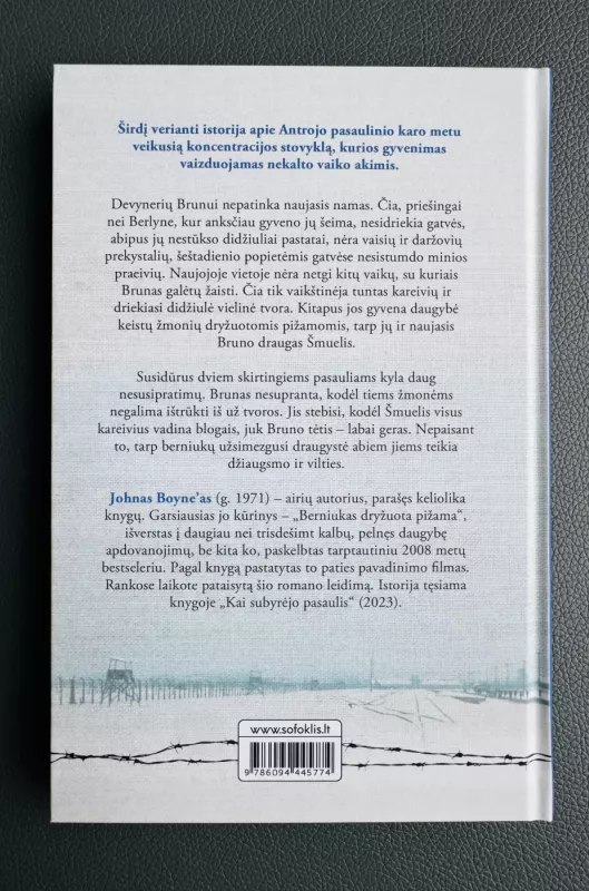 Berniukas dryžuota pižama - John Boyne, knyga 3