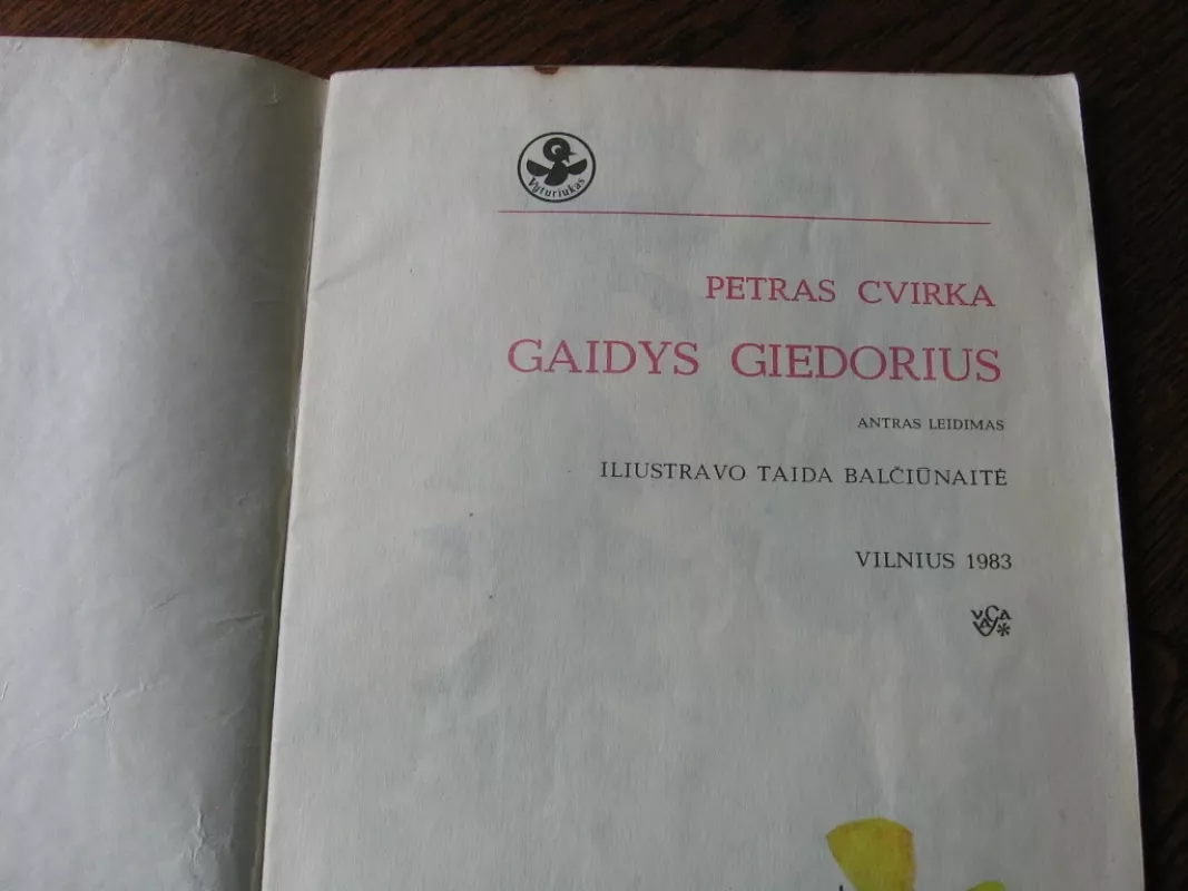 Gaidys giedorius - Petras Cvirka, knyga 3
