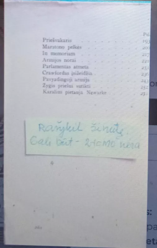 Kromvelis. 1 dalis - Mirko Jelusič, knyga 3