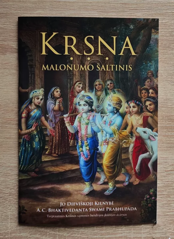 Krišna. Malonumo šaltinis. - A. C. Bhaktivedanta Swami Prabhupada, knyga 2