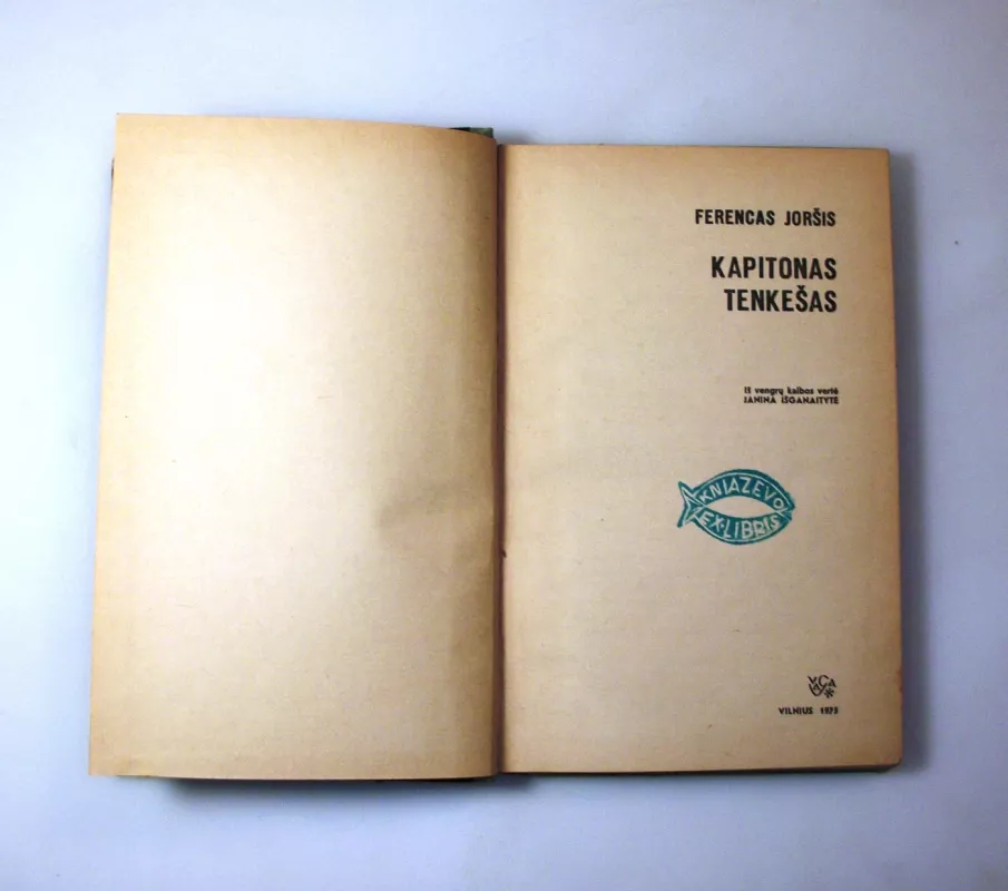 Kapitonas Tenkešas - Ferencas Joršis, knyga 5