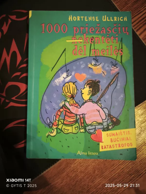 1000 priežaščių nekentėti dėl meilės - Hortense Ullrich, knyga 3