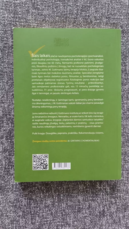 7 darnios santuokos taisyklės - John M. Gottman, John M. Gottman; Nan Silver, knyga 3