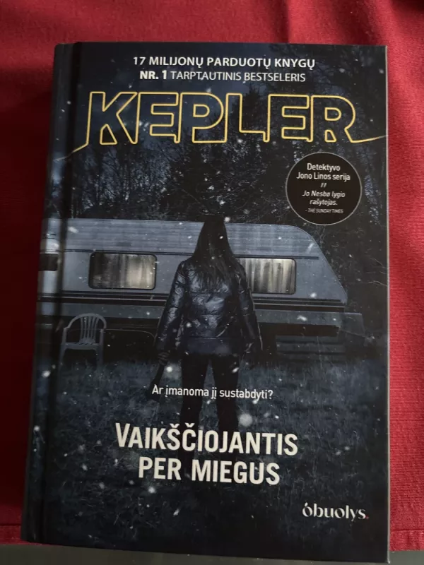 Vaikščiojantis per miegus - Lars Kepler, knyga 3