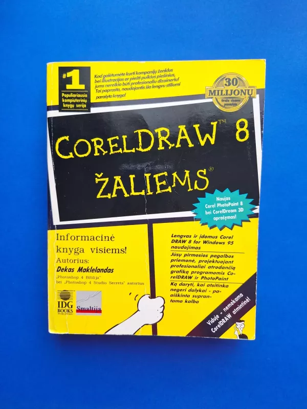Coreldraw 8 žaliems - Deke McClelland, knyga 2