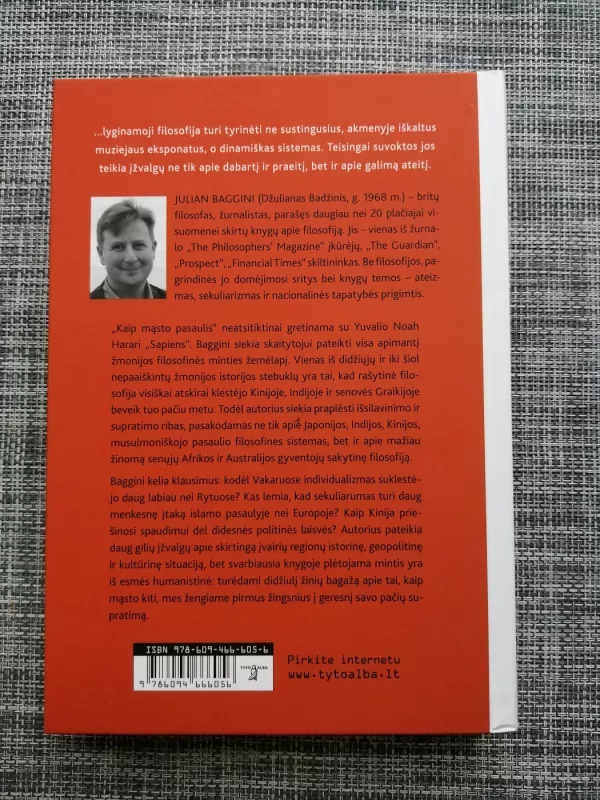 Kaip masto pasaulis - Julian Baggini, knyga 3