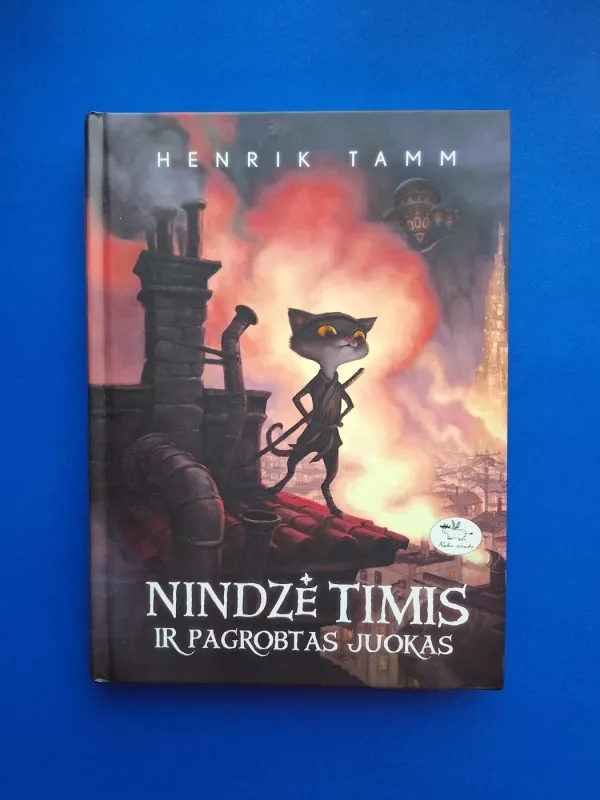 Nindzė Timis Ir Pagrobtas Juokas - Henrik Tamm, knyga 2