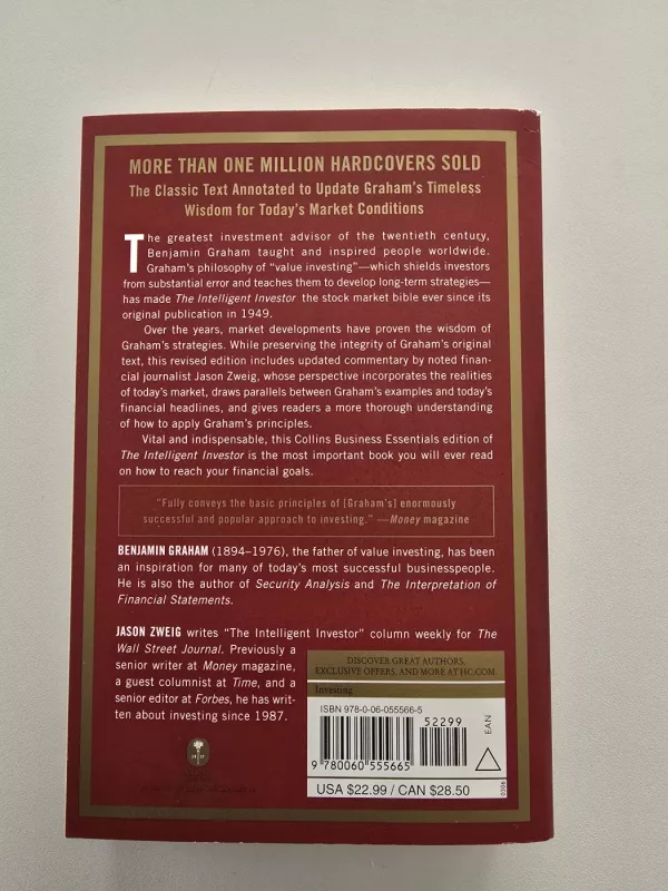 The Intelligent Investor - Benjamin Graham, knyga 3