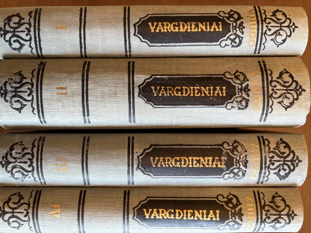 Vargdieniai (I II III IV tomai) - Viktoras Hugo, knyga 2