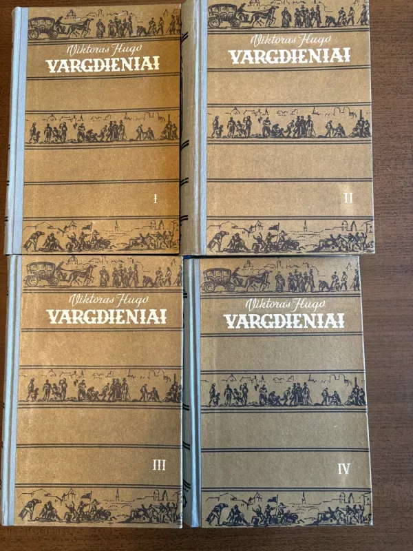 Vargdieniai (I II III IV tomai) - Viktoras Hugo, knyga 3