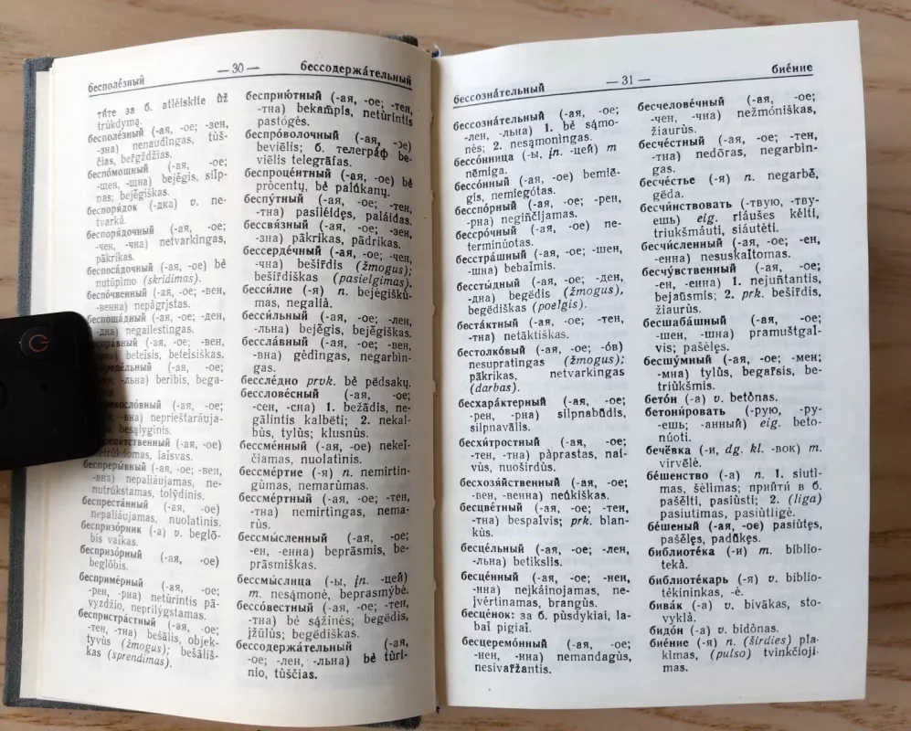 Trumpas rusų-lietuvių kalbų žodynas - Ch. Lemchenas, knyga 6