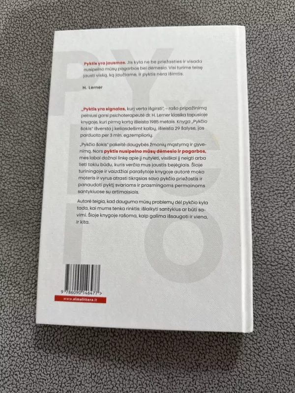 Pykčio šokis. Kaip pakeisti santykius su artimaisiais žmonėmis - Harriet Lerner, knyga 3