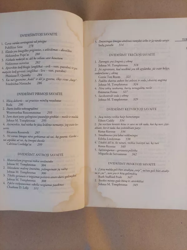 Gyvenimo dėsniai - John Marks Templeton, knyga 4