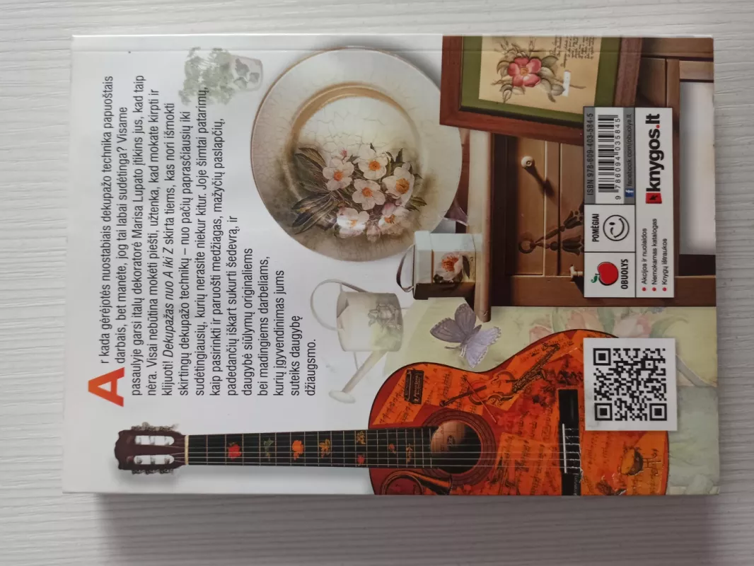 Dekupažas nuo A iki Z - Marisa Lupato, knyga 4