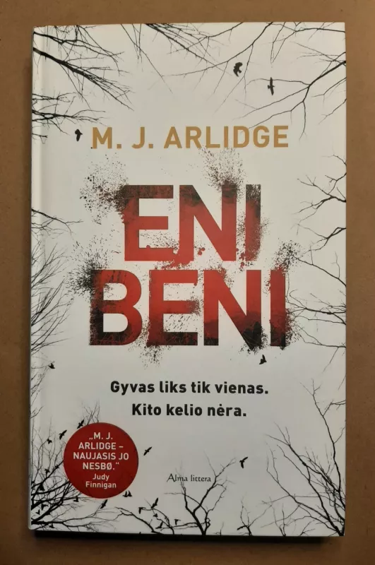 ENI BENI - M.J. Arlidge, knyga 2