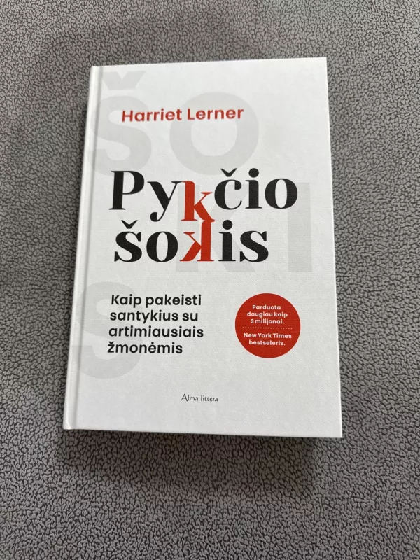 Pykčio šokis. Kaip pakeisti santykius su artimaisiais žmonėmis - Harriet Lerner, knyga 2