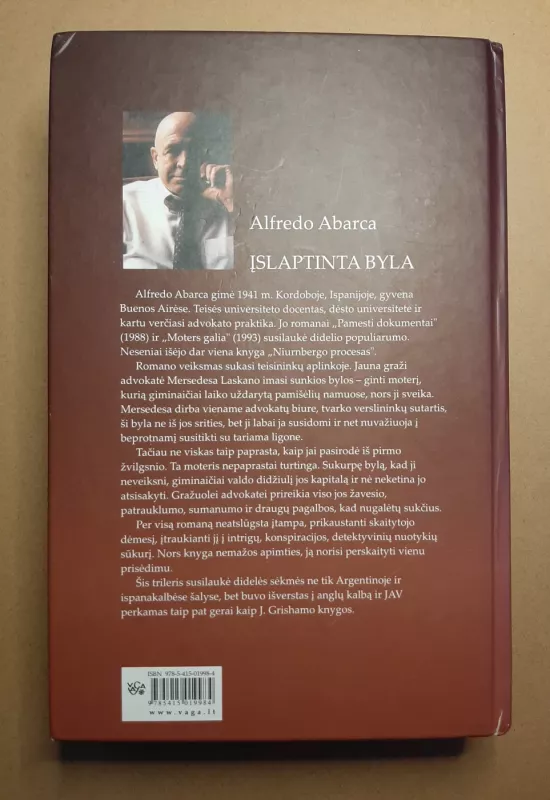 Įslaptinta byla - Alfredo Abarca, knyga 3