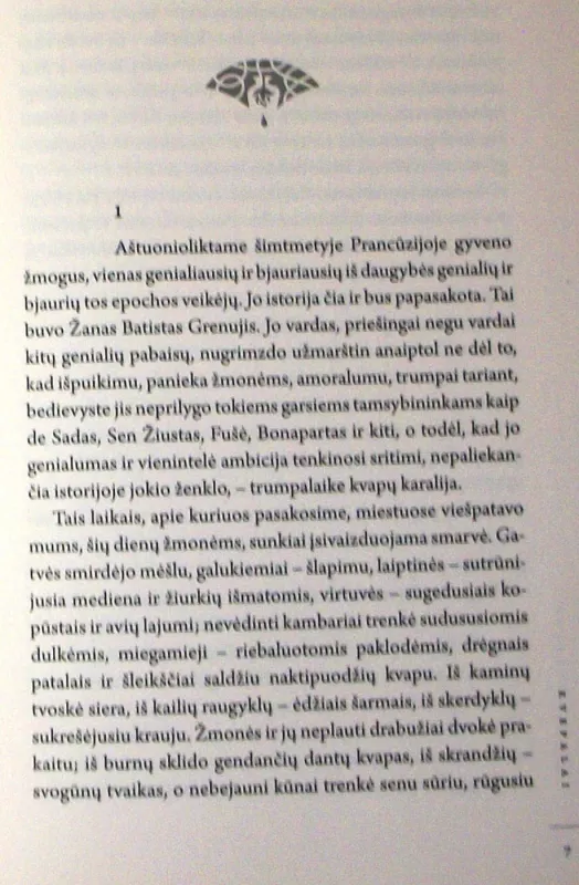 Kvepalai. Vieno žudiko istorija - Patrick Süskind, knyga 6