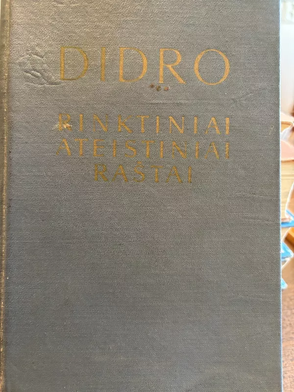 Rinktiniai ateistiniai raštai - Deni Didro, knyga 2