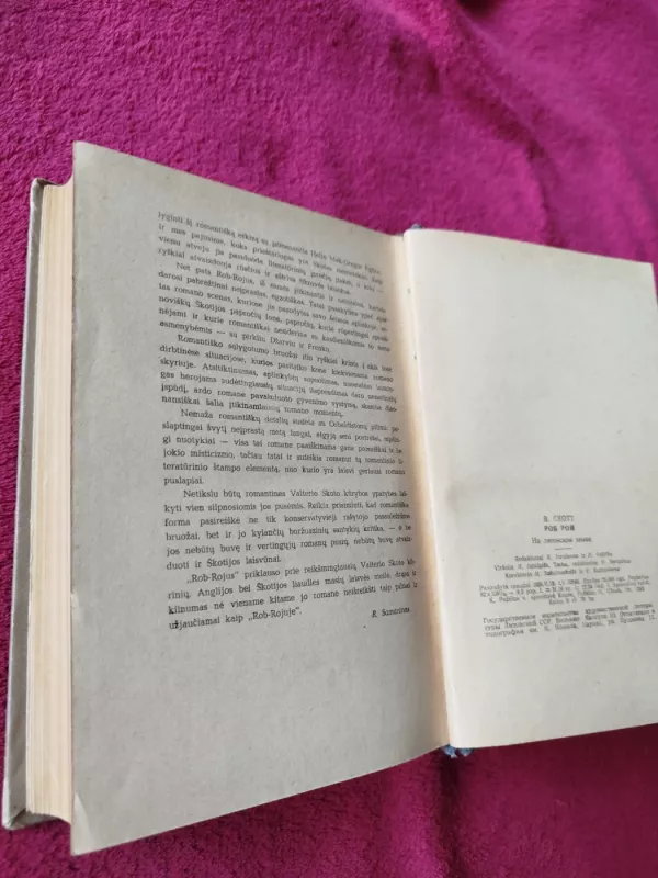 Rob Rojus - Valteris Skotas, knyga 5