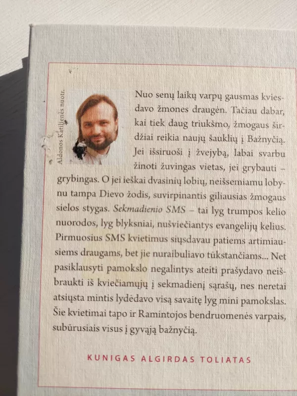 Sekmadienio sms - Algirdas Toliatas, knyga 3
