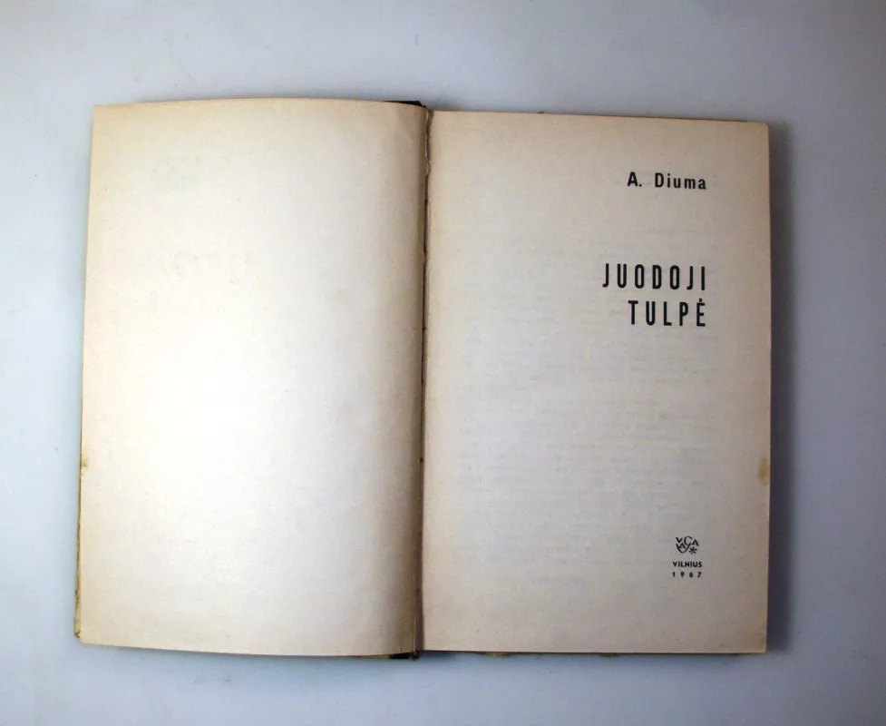 Juodoji tulpė - Aleksandras Diuma, knyga 5