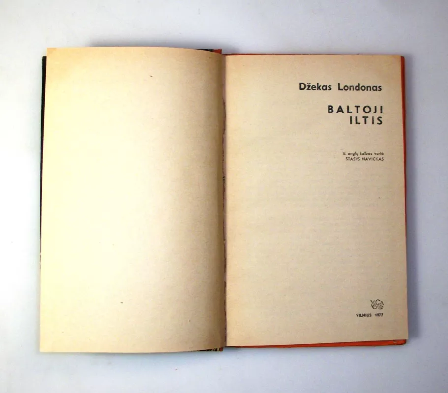 Baltoji iltis - Džekas Londonas, knyga 5