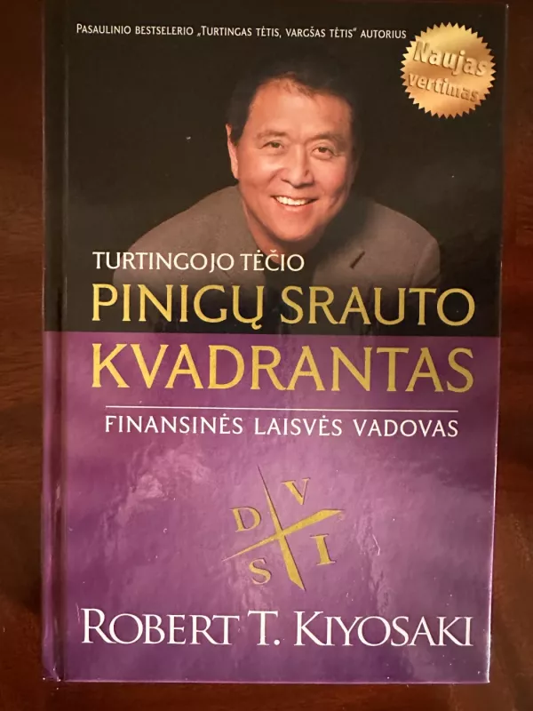 Turtingojo tėčio pinigų srauto kvadrantas: finansinės laisvės vadovas - Robert T. Kiyosaki, Sharon L.  Lechter, knyga 2