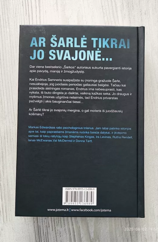 Iš meilės - Mark Edwards, knyga 3