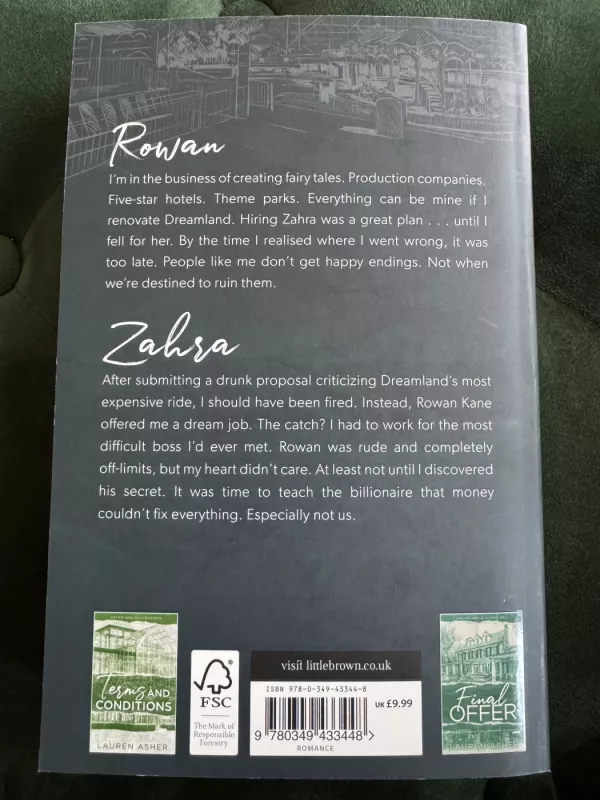 The Fine Print - Lauren Asher, knyga 4