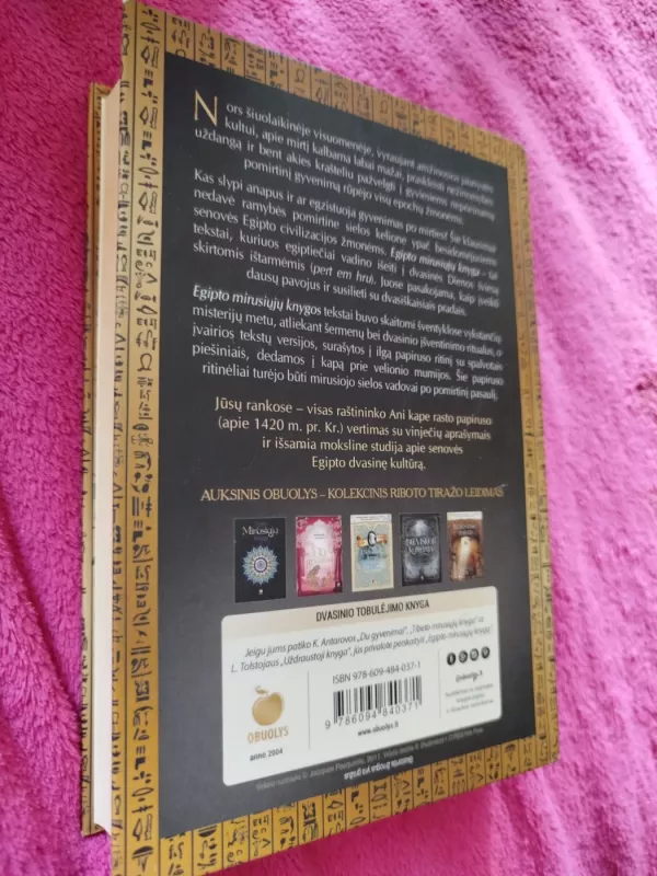 EGIPTO MIRUSIŲJŲ KNYGA - Autorių Kolektyvas, knyga 6