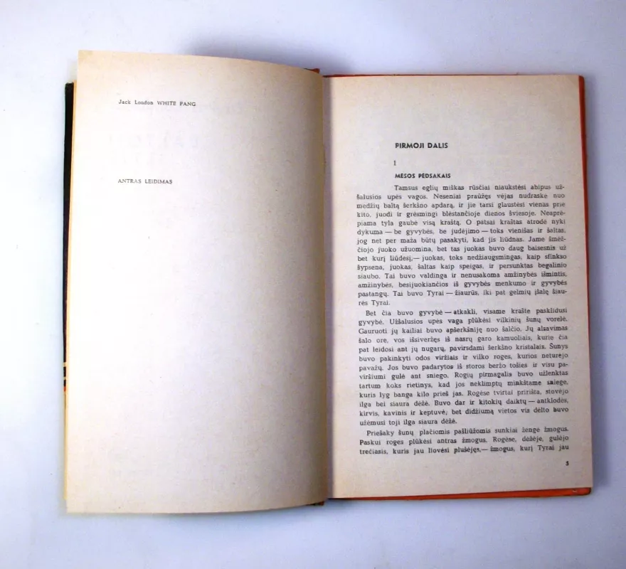 Baltoji iltis - Džekas Londonas, knyga 6