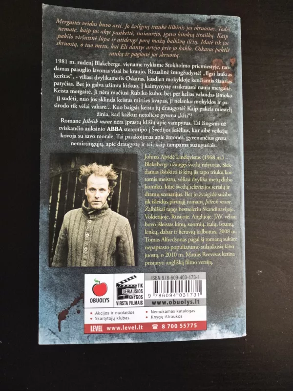 Įsileisk mane - John Ajvide Lindqvist, knyga 3