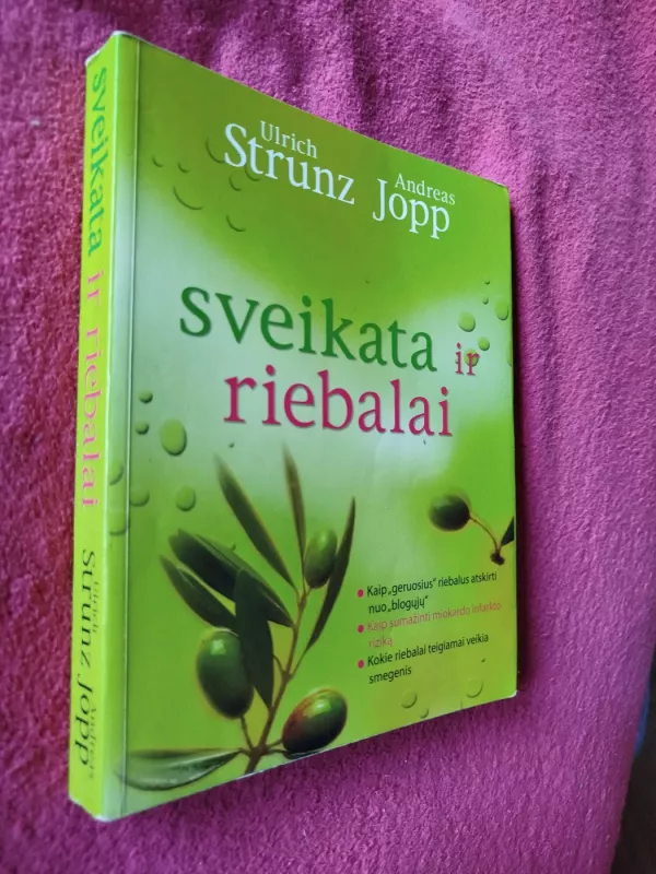 Sveikata ir riebalai - Ulrich Strunz, Andreas   Jopp, knyga 2