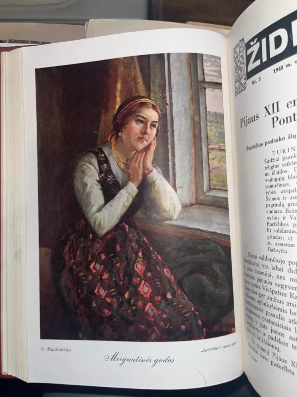 Židinys 1940 m. Nr.1,2,3,4,5-6 - Vincas Mykolaitis-Putinas, knyga 5