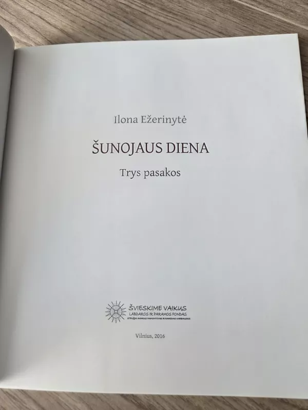 Šunojaus diena - Ilona Ežerinytė, knyga 4