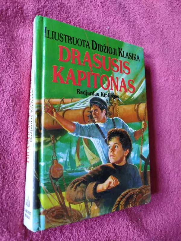 Drąsusis kapitonas - Radjardas Kiplingas, knyga 2