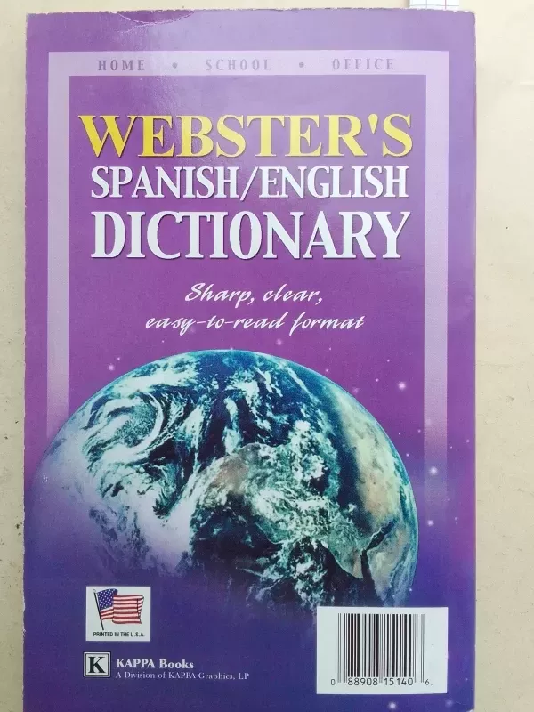 Webster's Spanish/English dictionary - Autorių Kolektyvas, knyga 5