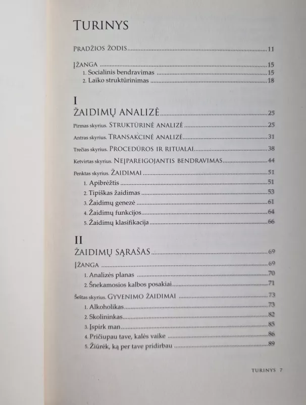 Žaidimai kuriuos žaidžia žmonės - Eric Berne, knyga 6