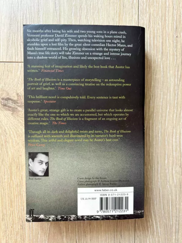 The Book of Illusions - Paul Auster, knyga 3