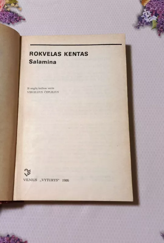 Salamina - Rokvelas Kentas, knyga 3