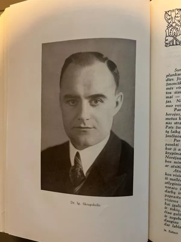 Židinys 1940 m. Nr.1,2,3,4,5-6 - Vincas Mykolaitis-Putinas, knyga 6