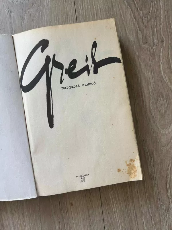Greis - Margaret Atwood, knyga 3