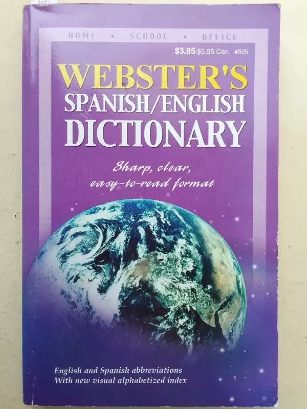 Webster's Spanish/English dictionary - Autorių Kolektyvas, knyga 2