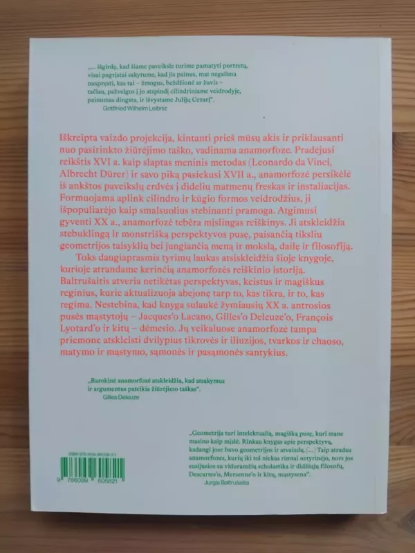 Anamorfozės: iškreiptos perspektyvos - Jurgis Baltrušaitis, Jurgis Baltrušaitis, knyga 3