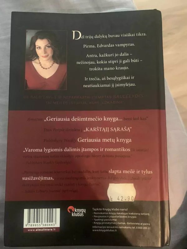 Saulėlydis - Stephenie Meyer, knyga 3