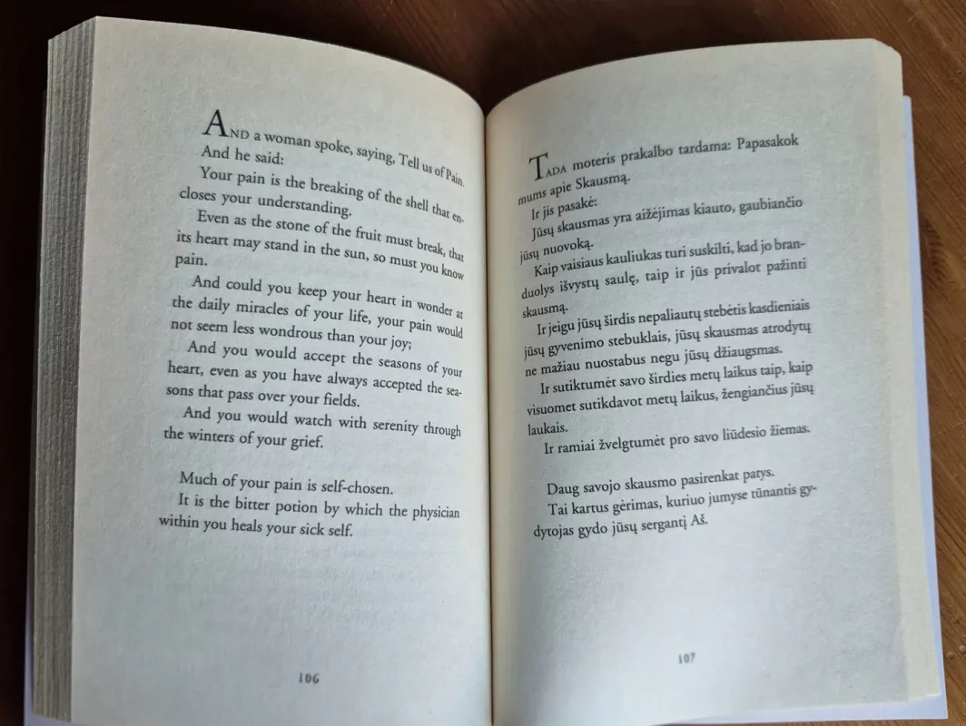 Pranašas / The Prophet - Kahlil Gibran, knyga 4